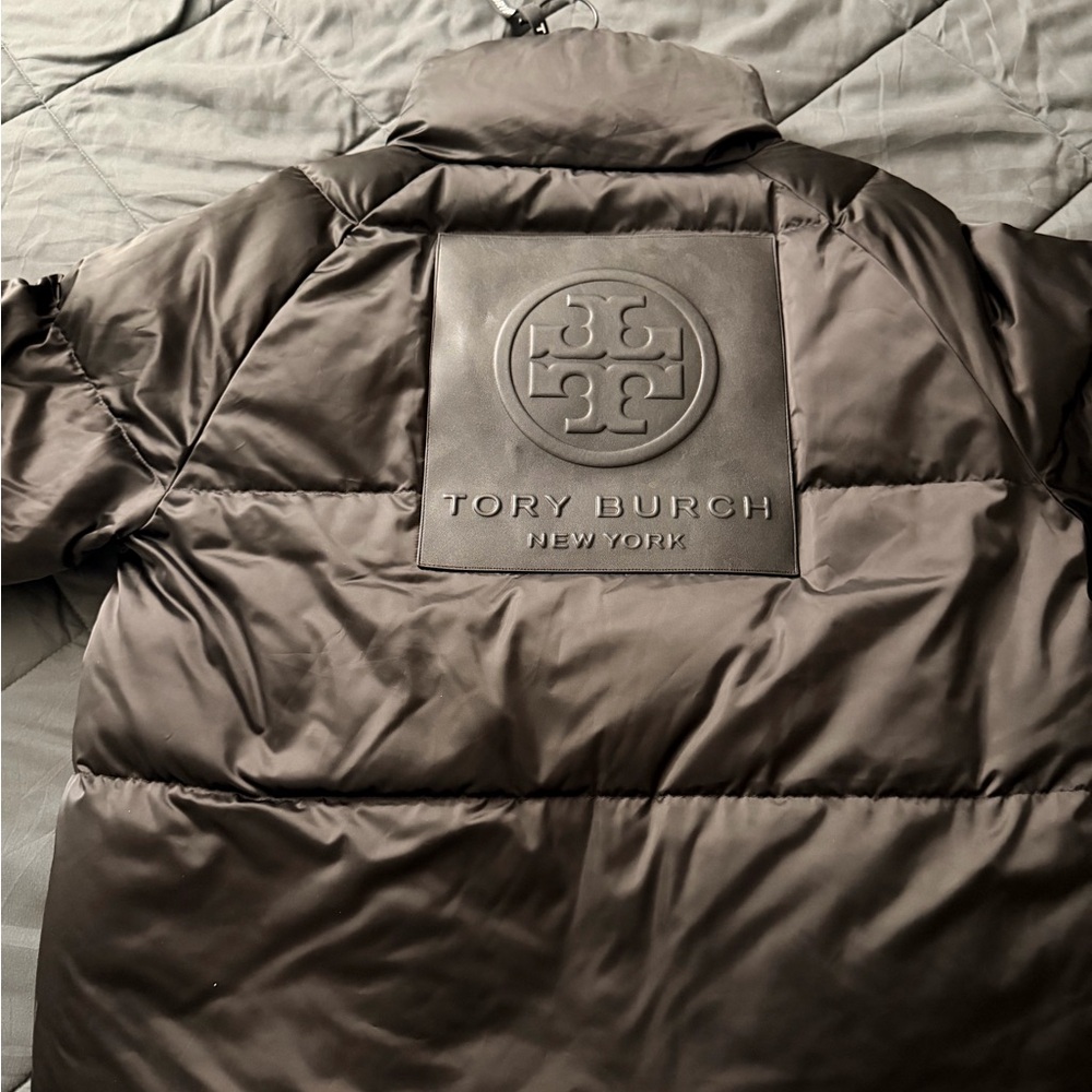 Tory Burch black reversible puffer jacket